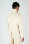 Herringbone Star-Collar Blazer