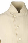 Herringbone Star-Collar Blazer