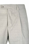 Pleated Trousers in Lightweight Wool Blend