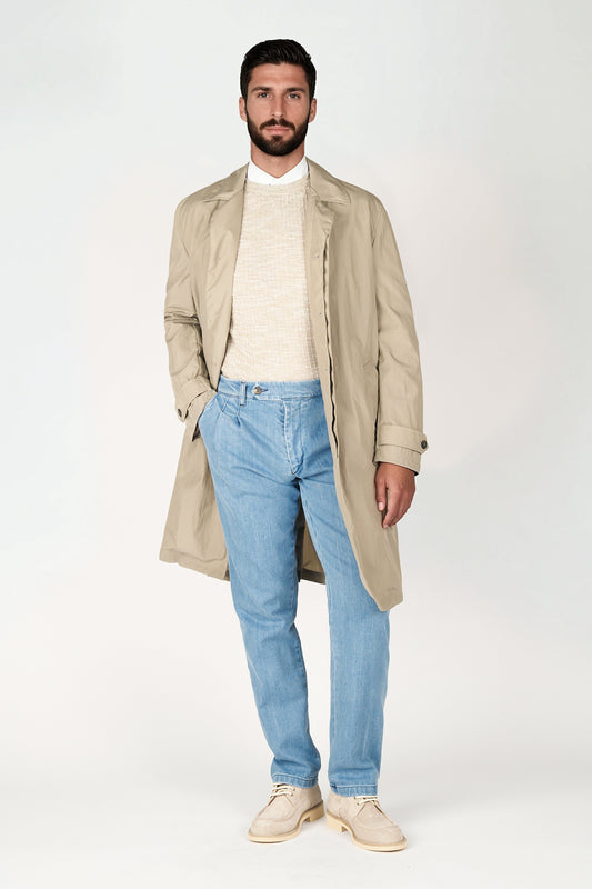 Gabardine Raincoat