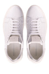 Pebbled Leather Sneakers with Extralight Sole