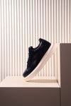 Pebbled Leather Sneakers with Extralight Sole