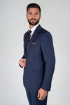 Two-Piece Suit in Super 110’S Stretch Wool