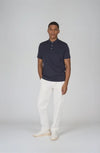 Mercerized Cotton Jersey Polo