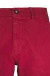 Stretch cotton chino trousers
