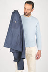 Nubuck Leather Trucker Jacket