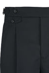Gurkha-Style Double-Pleat Trousers