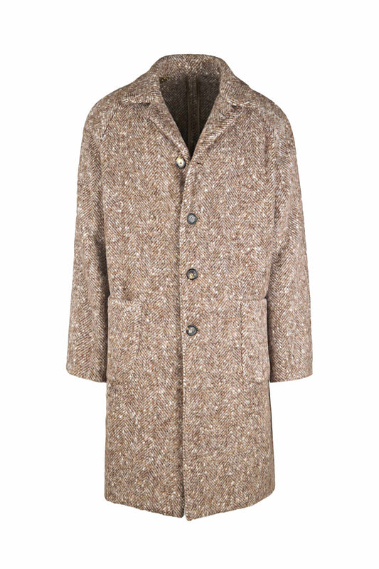 Baby Alpaca & Wool Raglan Coat