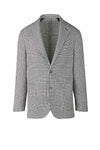 Unlined Single-Breasted Prince of Wales check Blazer