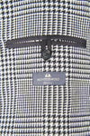 Unlined Single-Breasted Prince of Wales check Blazer