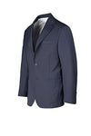 Single-Breasted Wool-Blend Bi-Stretch Blazer