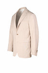 Single-Breasted Wool-Blend Bi-Stretch Blazer