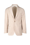 Single-Breasted Wool-Blend Bi-Stretch Blazer