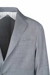 Single-Breasted Wool-Blend Bi-Stretch Blazer