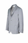 Single-Breasted Wool-Blend Bi-Stretch Blazer