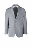 Single-Breasted Wool-Blend Bi-Stretch Blazer
