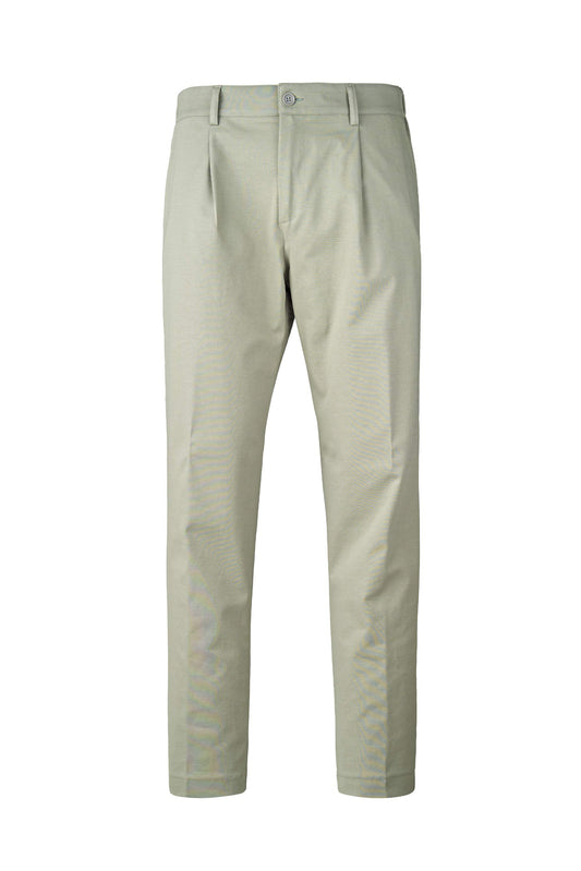 Mélange Jersey Chino Trousers