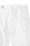 Classic Pleated Chino Trousers