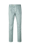 Twill Pleated Trousers - Washed Effect