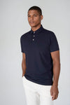 Mercerized Cotton Jersey Polo