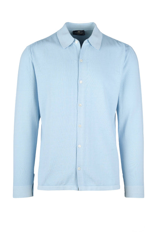 Cotton Crepe Jersey Shirt