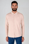 Cotton Crepe Jersey Shirt