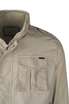 Unlined Field Jacket with concealed Hood