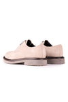 Suede Derby Shoes with Crepe Sole