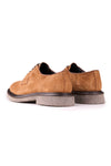 Suede Derby Shoes with Crepe Sole