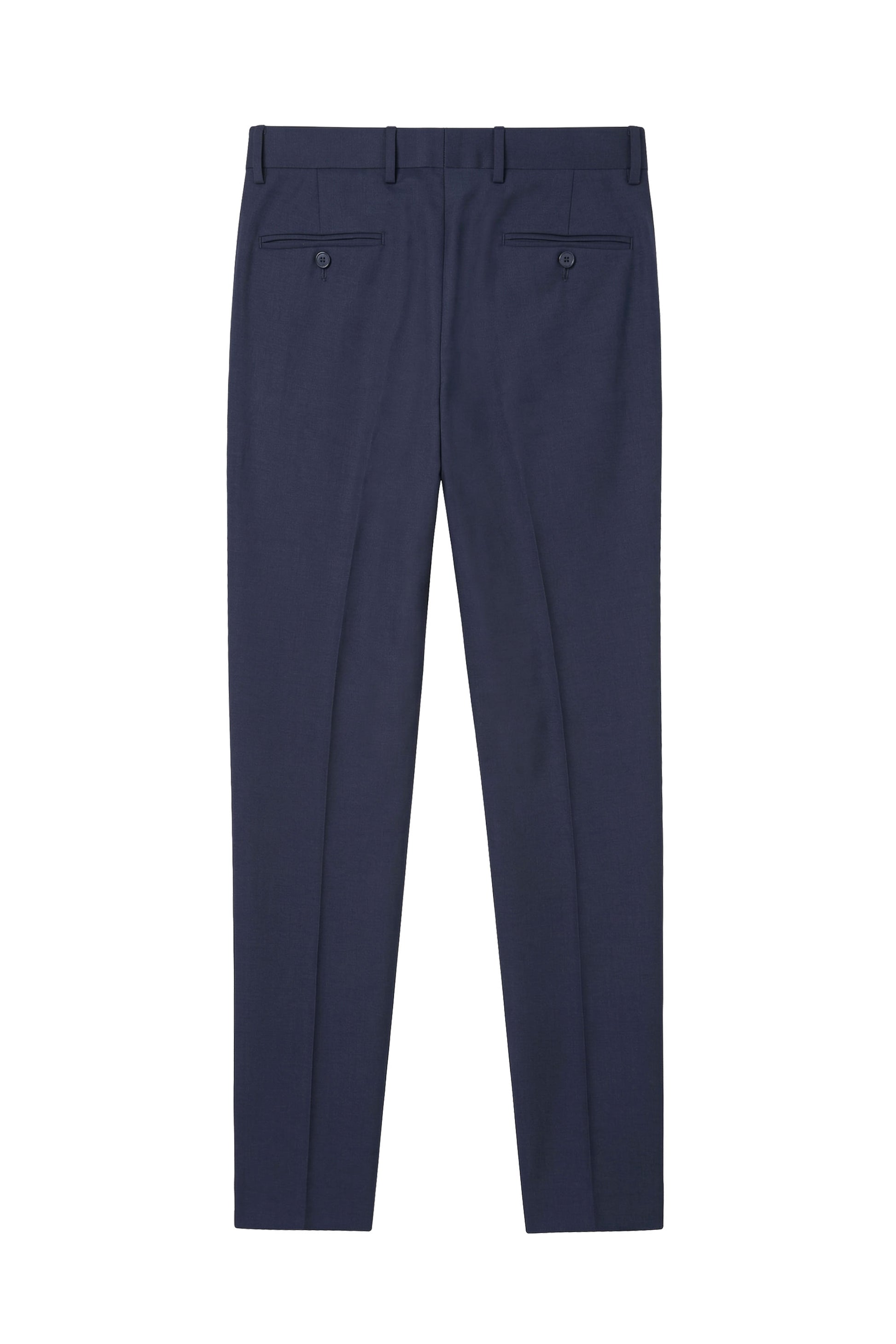 Single-breasted suit in stretch tropical wool - MONTEZEMOLO