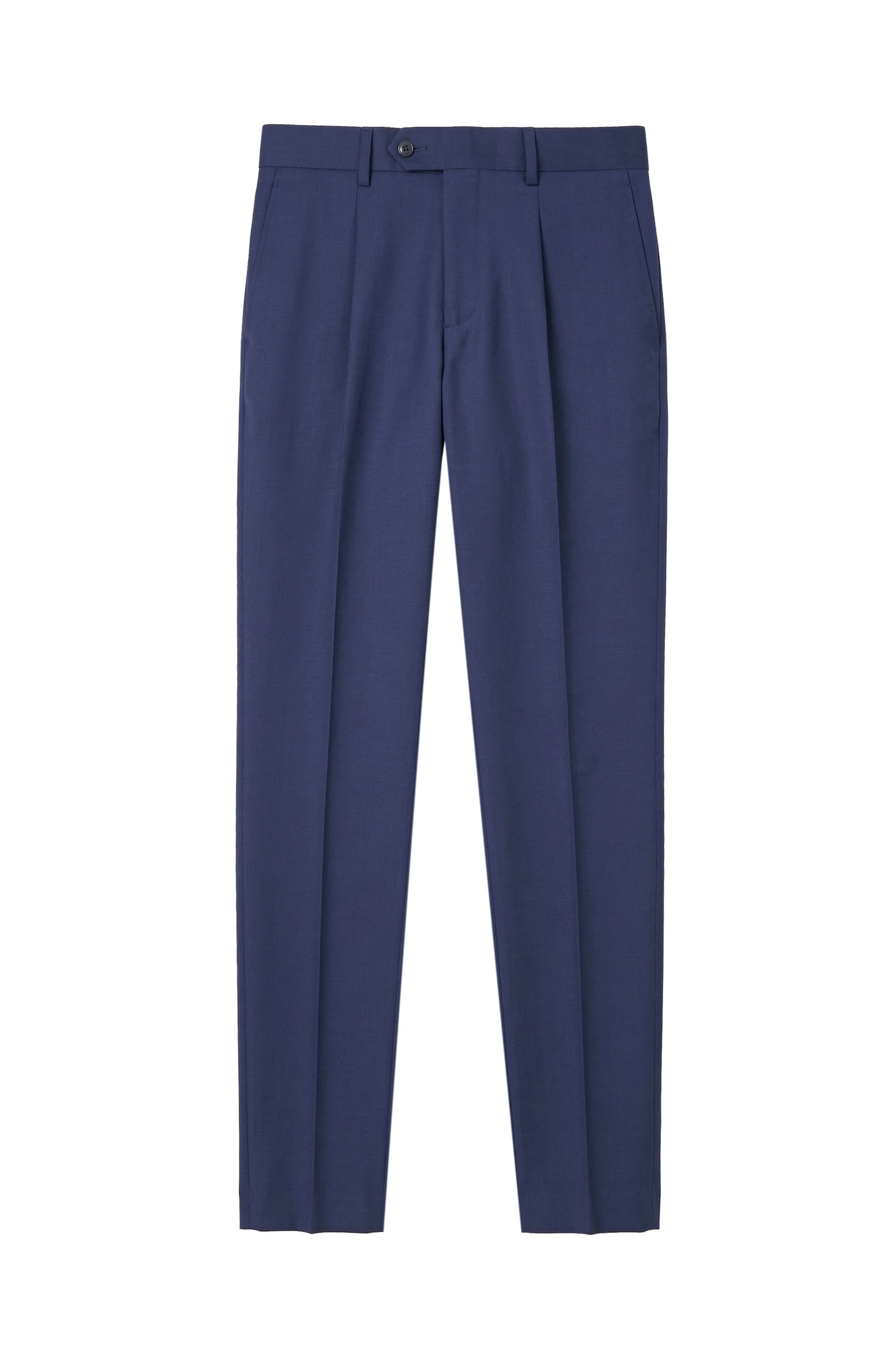 Single-breasted suit in stretch tropical wool - MONTEZEMOLO