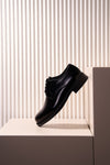 Polished Leather Formal Derby Shoes