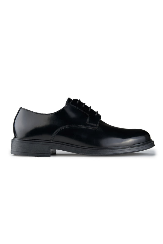 Polished Leather Formal Derby Shoes