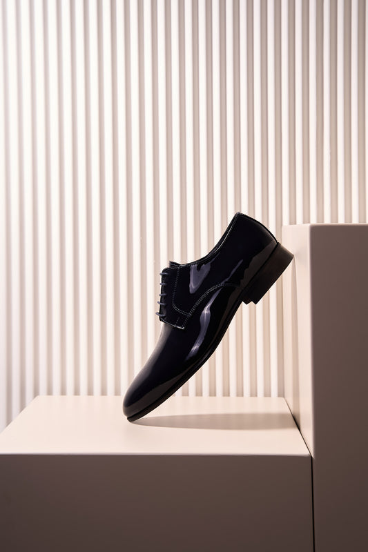 Patent Leather Formal Derby