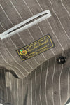 Double-breasted pinstripe suit - Loro Piana® fabrics - MONTEZEMOLO