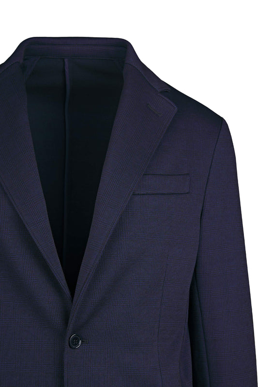 ZMART Jersey Prince of Wales Blazer