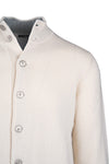 Cardigan-style knitted jacket in pure cashmere