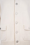 Cardigan-style knitted jacket in pure cashmere
