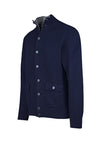 Cardigan-style knitted jacket in pure cashmere