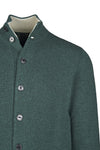 Cardigan-style knitted jacket in pure cashmere