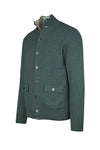 Cardigan-style knitted jacket in pure cashmere