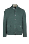 Cardigan-style knitted jacket in pure cashmere