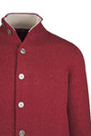 Cardigan-style knitted jacket in pure cashmere