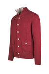 Cardigan-style knitted jacket in pure cashmere
