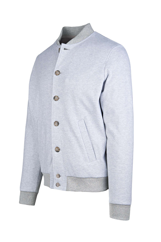 PIMA Cotton Mélange Jersey Jacket