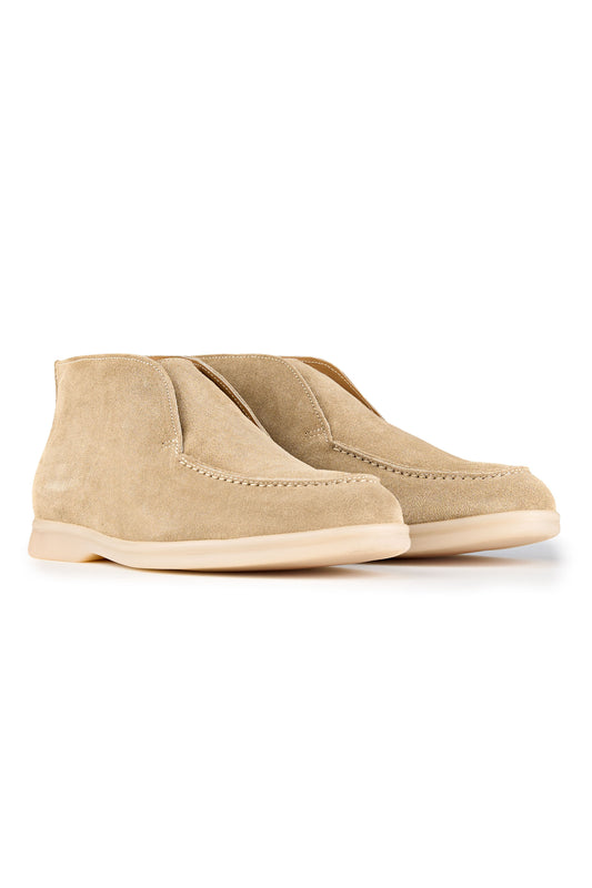 Suede Lace-Less Desert Flex Boots