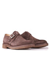 Suede Monk Strap