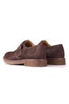 Suede Monk Strap