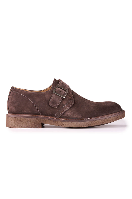 Suede Monk Strap