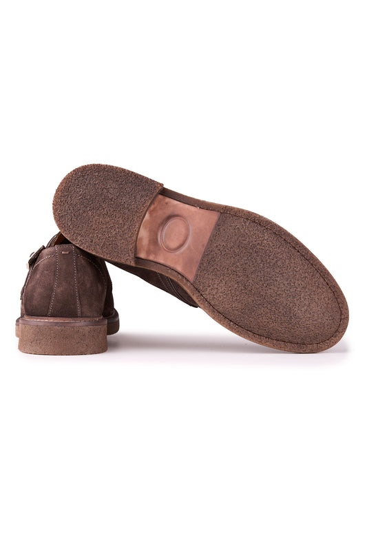 Suede Monk Strap